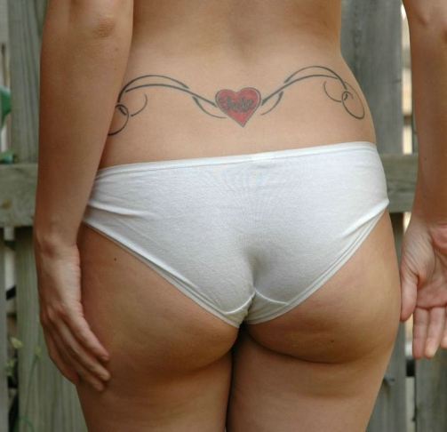 Sexy Cotton Panty Ass!